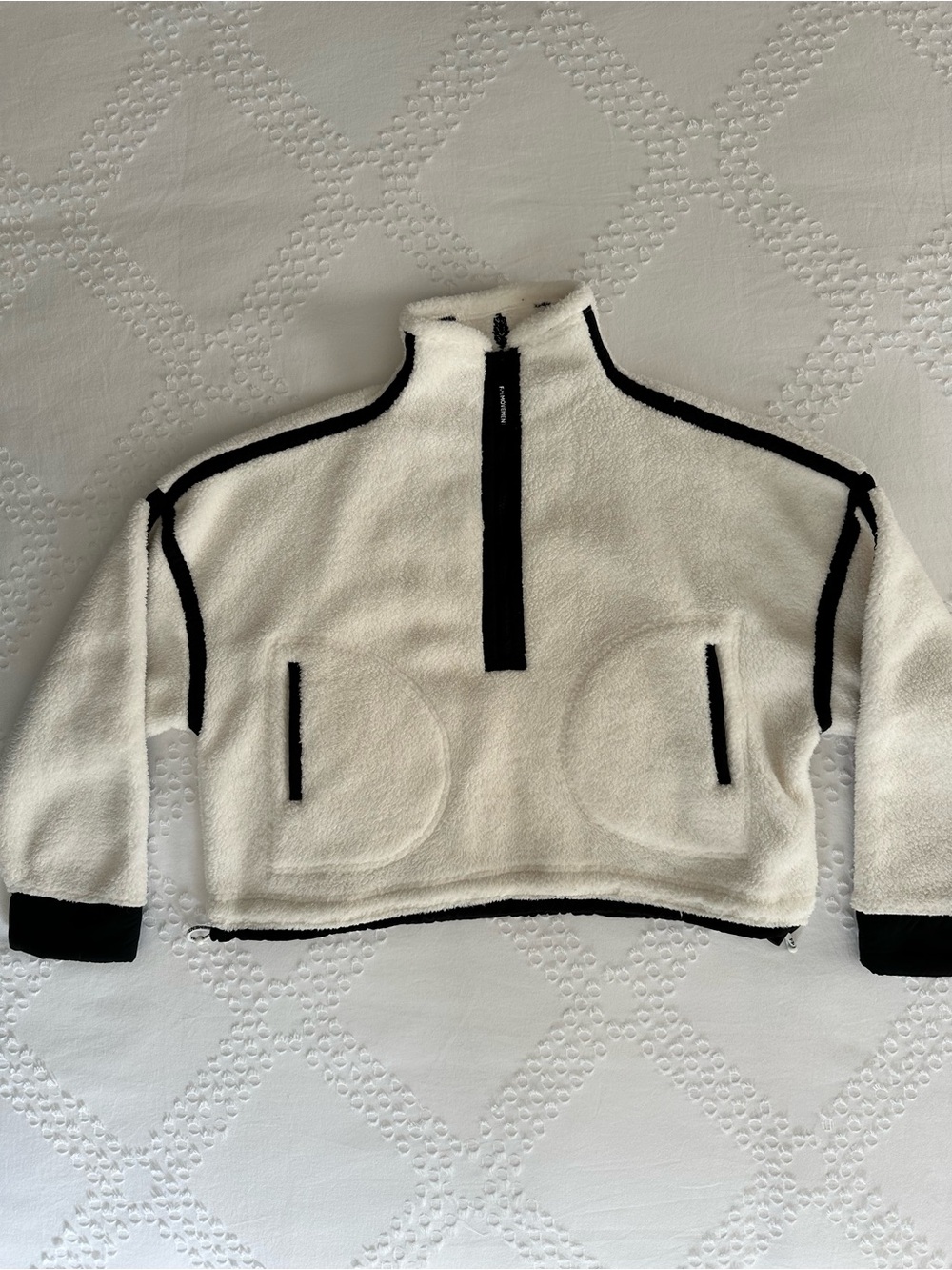 Free People FP Movement Mountain High Half Zip Fleece Size Medium - Picture 7 of 13